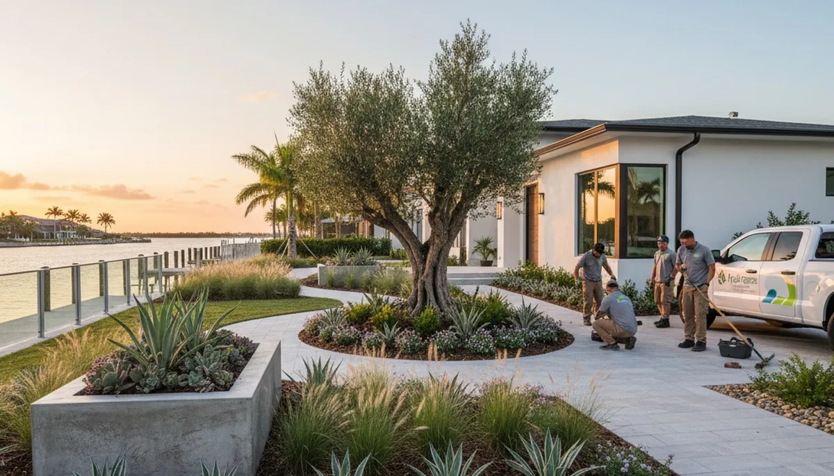 Landscape service in Tampa, FL for residential lawn care and outdoor maintenance