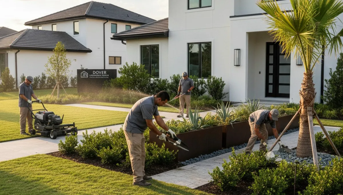 Landscaping service in Tampa, FL for residential and commercial outdoor maintenance