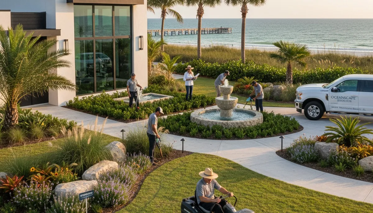 Tampa, FL landscaping services for residential and commercial outdoor maintenance