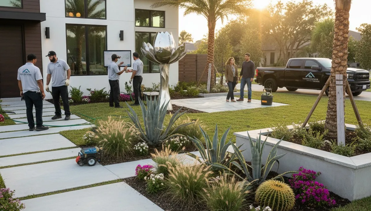 Landscape service in Tampa, FL for residential and commercial properties